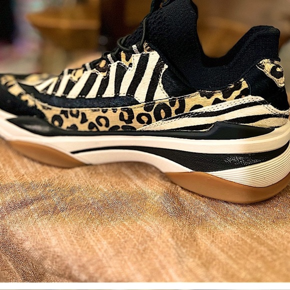 Mark Nason Mixed Fur Print Griller Sneaker - Picture 10 of 11